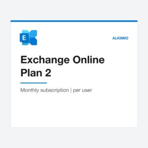 Exchange Online Plan 2 license