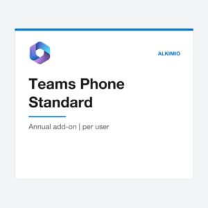 Microsoft Teams Phone Standard license