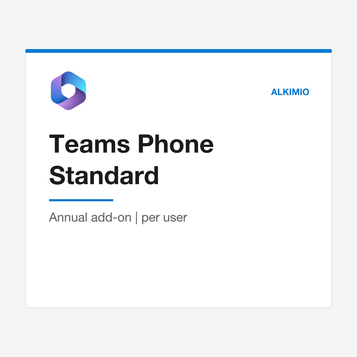 Microsoft Teams Phone Standard license