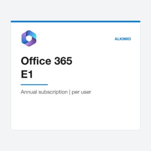 Office 365 E1 license