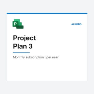 Project Plan 3 license