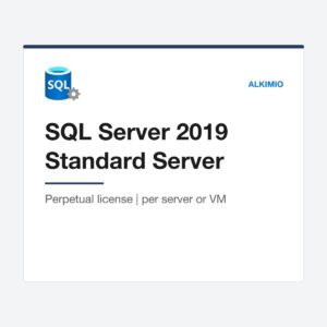 SQL Server 2019 Standard license