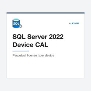 SQL Server 2022 Device CAL license