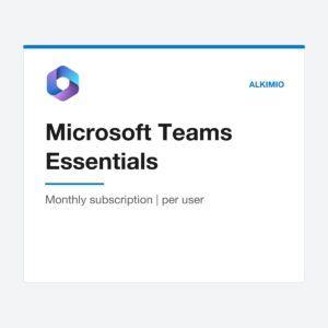 Microsoft Teams Essentials license