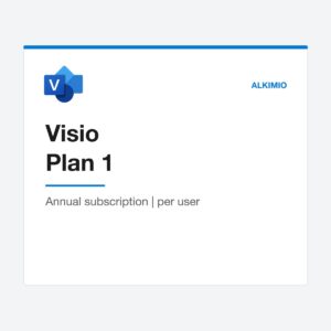 Visio Plan 1 license