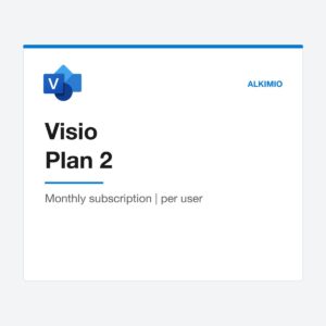 Visio Plan 2 license