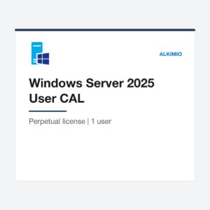 Windows Server 2025 User CAL license