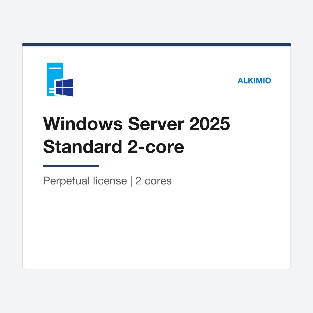 Windows Server 2025 Standard license