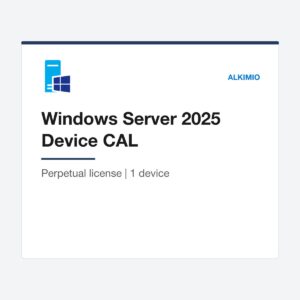 Windows Server 2025 Device CAL license