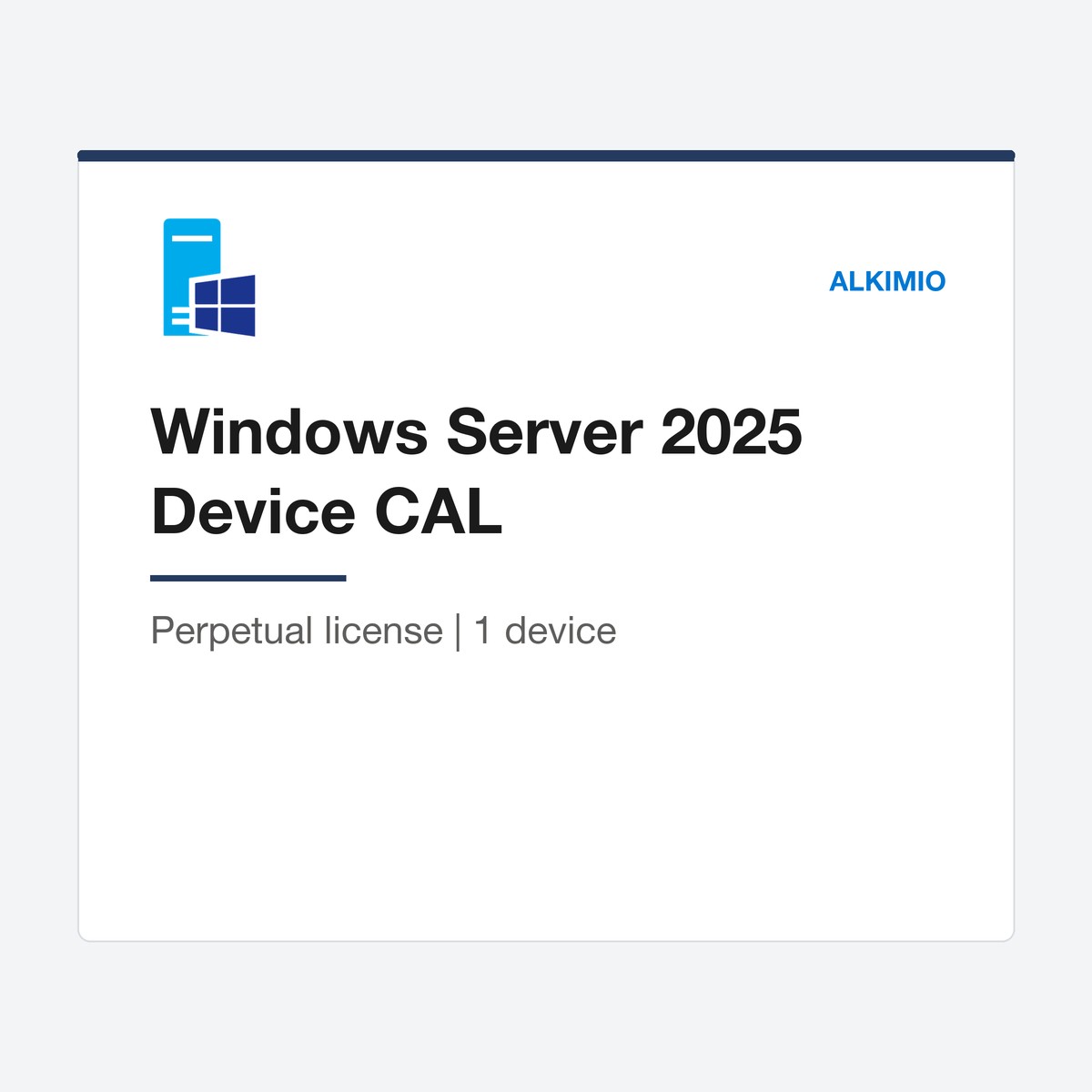Windows Server 2025 Device CAL license